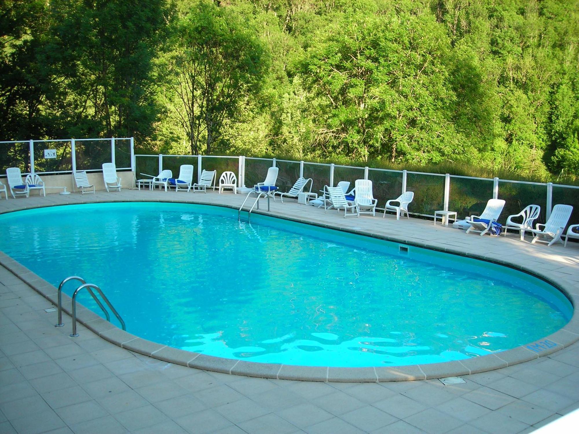 Hotel Logis Belle Rive Najac Exterior foto