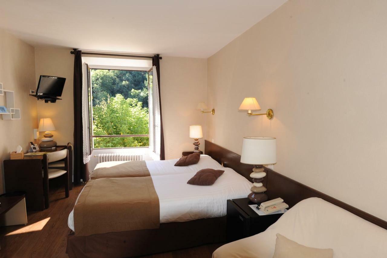 Hotel Logis Belle Rive Najac Exterior foto