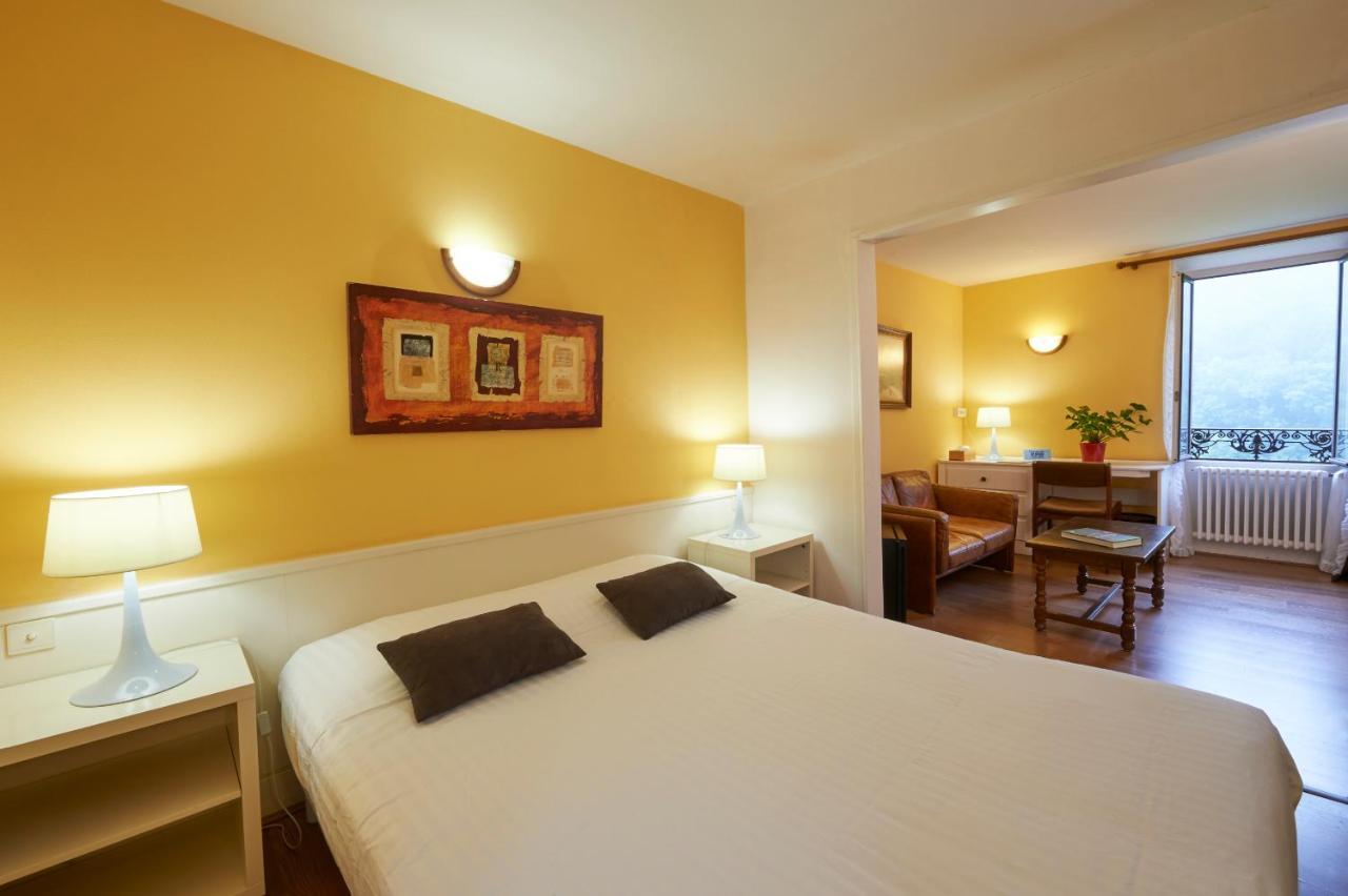 Hotel Logis Belle Rive Najac Exterior foto